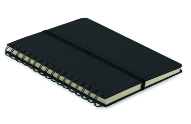 Logo trade promotional items image of: A5 notebook with phone holder