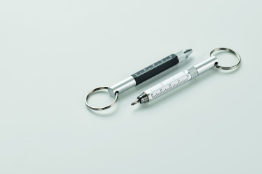 Logotrade promotional giveaway image of: Key ring with twist action pen