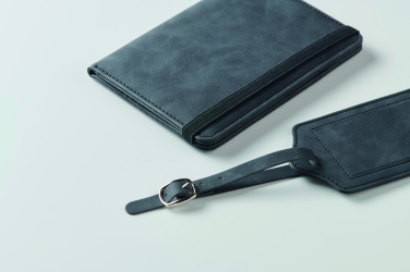 Logotrade promotional merchandise picture of: Passport and luggage tag set