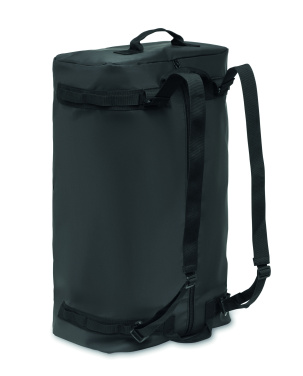 Logo trade advertising products image of: Travel tarpaulin duffle bag