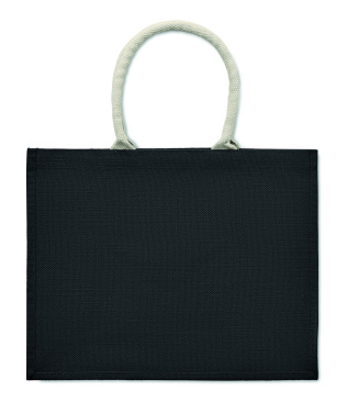 Logotrade promotional item picture of: Jute bag with cotton handle