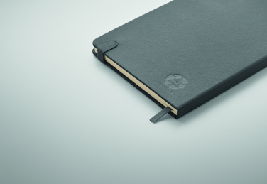 Logo trade promotional items image of: Recycled Leather A5 notebook