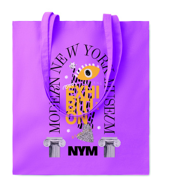 Logo trade promotional gifts image of: 140 gr/m² cotton shopping bag