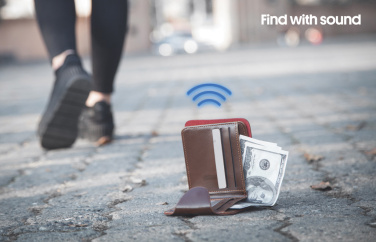 Logotrade promotional giveaway picture of: Findit RCS rplastic ultra-thin finder card rechargeable