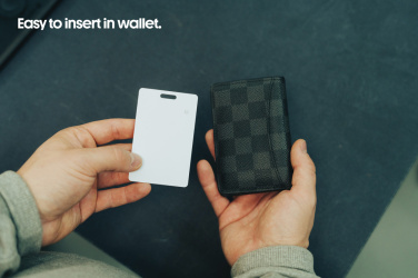 Logotrade advertising product picture of: Findit RCS rplastic ultra-thin finder card rechargeable