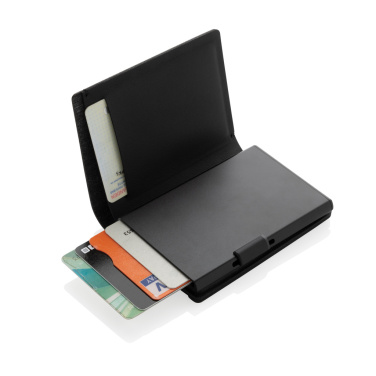 Logotrade promotional gifts photo of: Seekcard RCS rpolyester card wallet with worldwide locating
