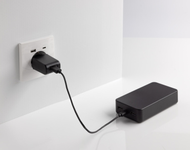 Logo trade promotional product photo of: Boostcore RCS recycled plastic powerbank 20.000mAh USB C