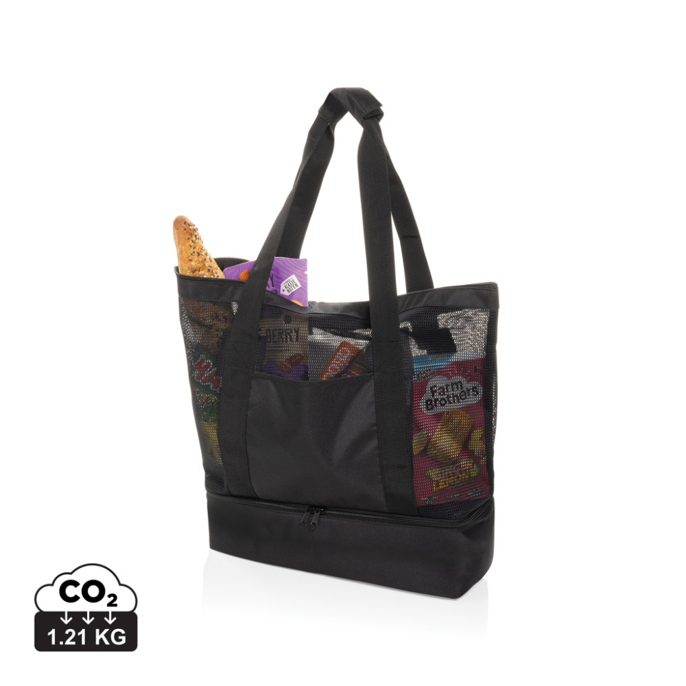 Logotrade promotional giveaway picture of: Iqlo Aware™ RPET 2-in-1 cooler tote
