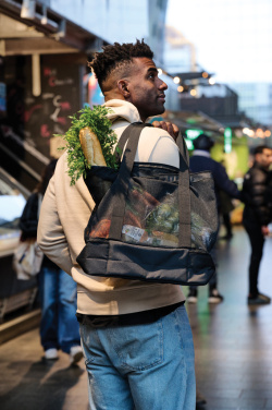 Logo trade business gifts image of: Iqlo Aware™ RPET 2-in-1 cooler tote