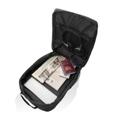 Logotrade promotional giveaway image of: Swiss Peak Aware™ RPET Essential 15.6 inch laptop backpack