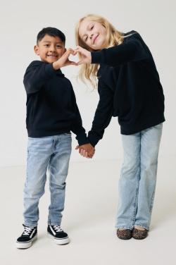 Logotrade promotional giveaway picture of: Iqoniq Yengo kids recycled cotton hoodie with sidepockets