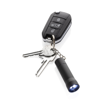 Logotrade corporate gift picture of: Flash RCS recycled aluminium keychain torch