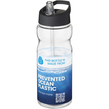Logotrade promotional item picture of: H2O Active® Eco Base 650 ml spout lid sport bottle
