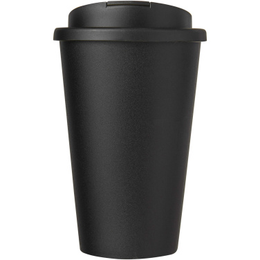 Logo trade corporate gifts image of: Americano® Eco 350 ml recycled tumbler with spill-proof lid