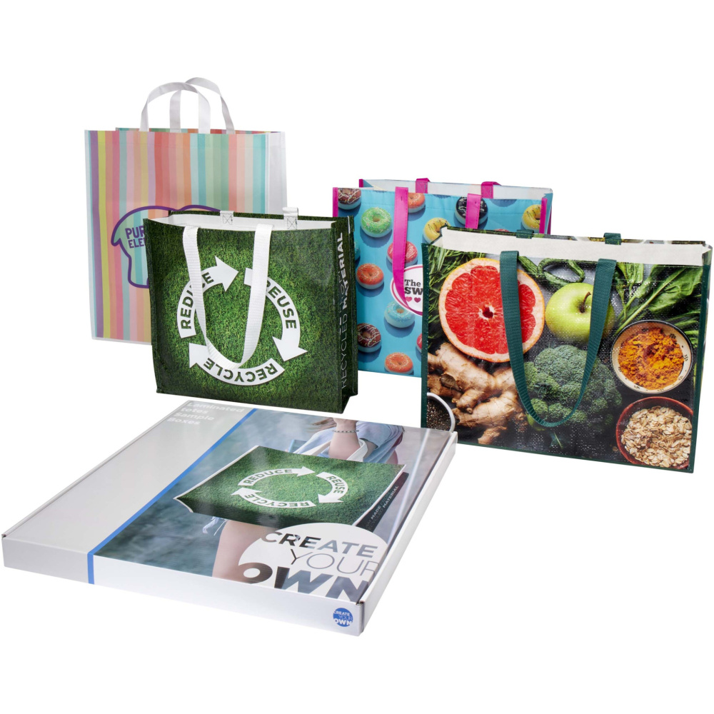 Logotrade corporate gifts photo of: Laminated totes sample box