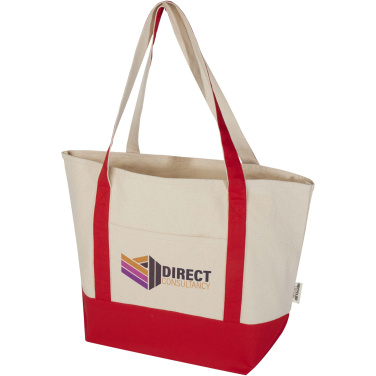 Logotrade promotional giveaways photo of: Sam 320 g/m² GRS recycled cotton tote bag