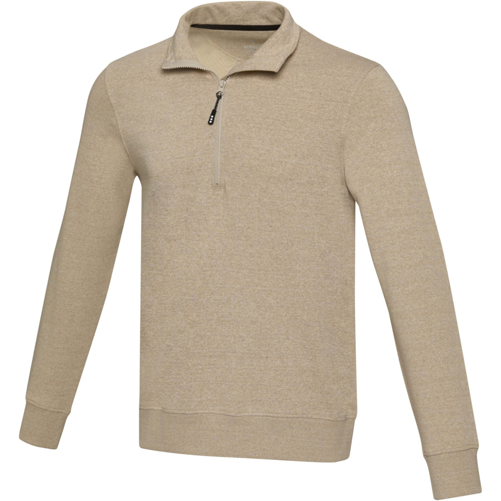 Logotrade promotional merchandise image of: Tin unisex Aware™ recycled quarter zip sweater