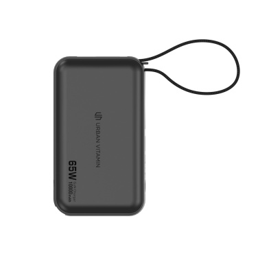 Logotrade promotional gift picture of: Urban Vitamin Eureka hybrid GANcharger 10000mah powerbank65W