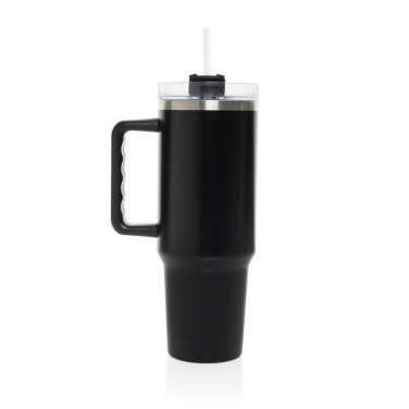 Logotrade promotional merchandise image of: Stadley RCS recycled steel tumbler 1200ML