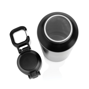 Logotrade advertising products photo of: Via RCS Re-steel lockable sport bottle 600ML