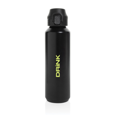 Logo trade promotional items image of: Via RCS Re-steel lockable sport bottle 600ML