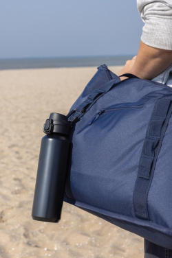 Logotrade promotional giveaways photo of: Via RCS Re-steel lockable sport bottle 600ML