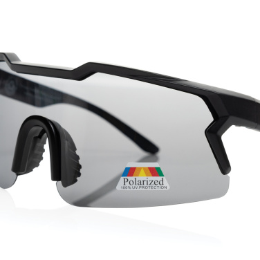 Logo trade promotional merchandise picture of: SproShield RCS plastic activity glasses with polarized lens