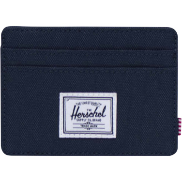 Logo trade promotional products image of: Herschel Charlie recycled RFID card holder