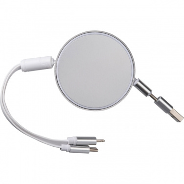 Logotrade promotional giveaway picture of: Charging cable made from recycled aluminum Ostend
