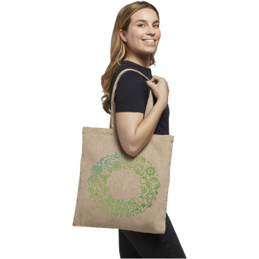 Logo trade advertising products picture of: Pheebs 150 g/m² recycled tote bag 7L