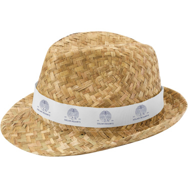 Logo trade corporate gifts image of: Pricus straw hat