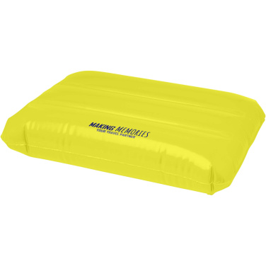Logo trade promotional giveaways image of: Sunny inflatable beach pillow