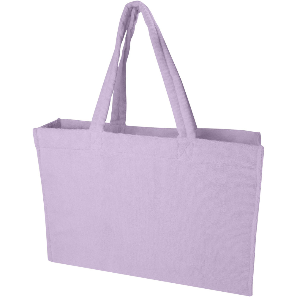 Logotrade promotional giveaways photo of: Siam GRS recycled terry beach tote bag 13L