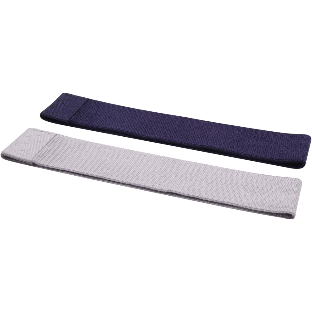 Logo trade promotional merchandise picture of: Grip 2-piece resistance band set