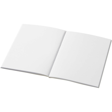 Logo trade promotional items picture of: Novella Austen A6 recycled soft cover notebook - 50 sheets