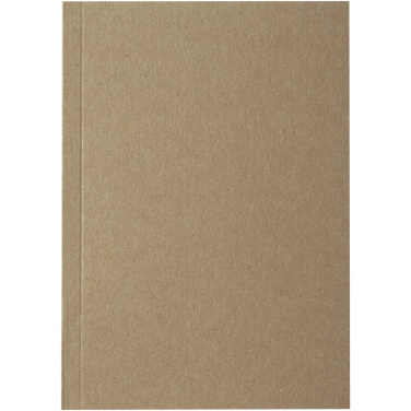 Logotrade promotional products photo of: Novella Austen A6 recycled soft cover kraft notebook - 100 sheets