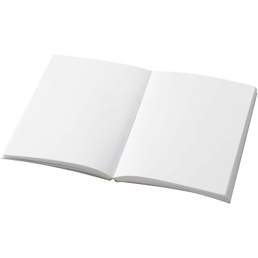 Logo trade advertising products image of: Novella Austen A6 recycled soft cover kraft notebook - 100 sheets