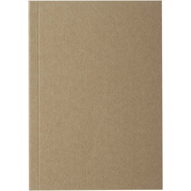 Logotrade advertising product image of: Novella Austen A6 recycled soft cover kraft notebook - 50 sheets