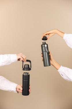 Logo trade promotional giveaways picture of: Baltimore trek RCS recycled SS bottle 600 ML