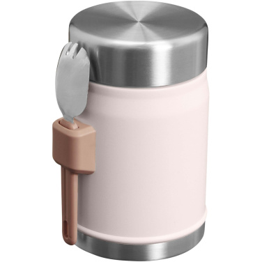 Logo trade promotional merchandise photo of: Stanley Legendary 400 ml food jar with spork