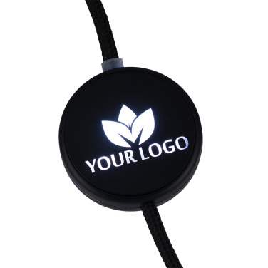 Logotrade promotional items photo of: Cable 4in1 with illuminated logo - LH-ZM02