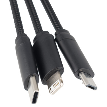 Logotrade promotional giveaways photo of: Big cable 4in1 with illuminated logo - i5w