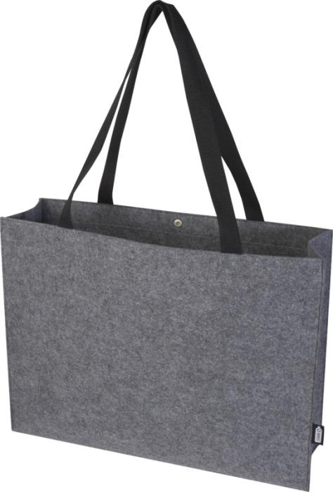 Logotrade promotional product picture of: Felta GRS recycled felt gusset tote bag 20L