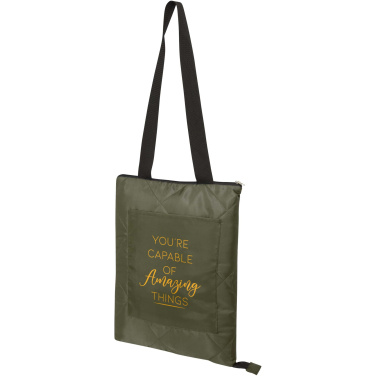 Logo trade business gift photo of: Clary GRS recycled polyester picnic blanket