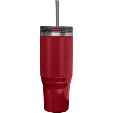 Logotrade advertising product image of: Melbourne 1200 ml RCS certified insulated tumbler with straw