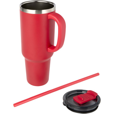 Logo trade promotional items picture of: Sydney 1200 ml copper vacuum insulated tumbler with straw