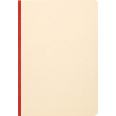 Logo trade corporate gifts picture of: Liliana A5 sugarcane and RPET soft cover notebook