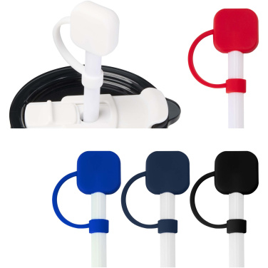Logo trade advertising products image of: Sip silicone straw cover