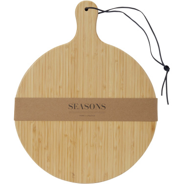 Logo trade promotional merchandise image of: Delys bamboo cutting board
