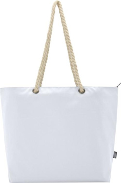 Logotrade advertising product image of: Panama GRS recycled beach cooler tote bag with cord handles